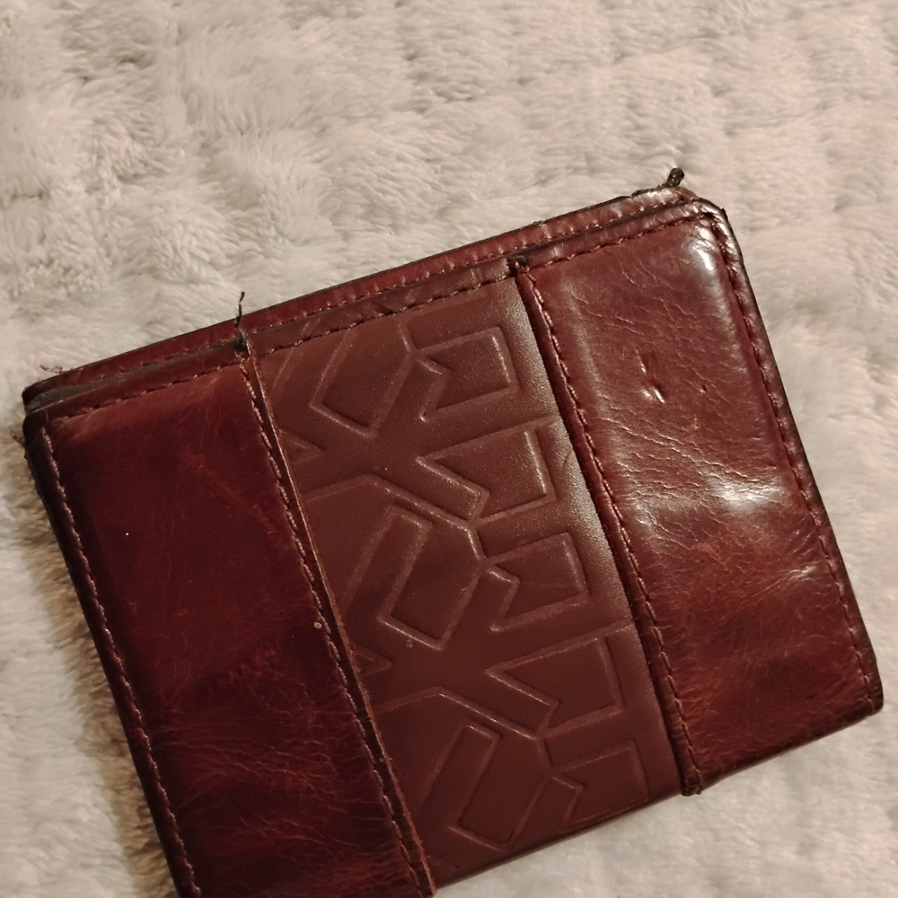 Fossil Dark Brown Leather Wallet